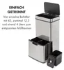Klarstein Touchless Mülleimer Sensor-Mülleimer, 72 Liter Produktbild-Vorschau 3