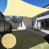 Sonnensegel 3x3m Viereckig, Beige Sonnensegel Wasserdicht Produktbild-Vorschau 1