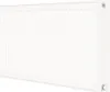 A white radiator is shown against a white background. Náhled obrázku produktu