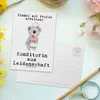 Mr. & Mrs. Panda Grußkarte Konditorin Leidenschaft - Weiß - Produktbild-Vorschau 3