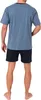 Normann Herren Schlafanzug kurzarm Shorty Pyjama in Produktbild-Vorschau 2