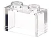 Lego® 1x2 Stein 3065 - 50 Stück Transparent Durchsichtig Produktbild-Vorschau 2