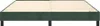 A dark green box spring bed frame with wooden slats and black legs, shown from a front-side angle against a white background. Produktbild-Vorschau
