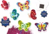 LENA Gipsgießen Glitter Schmetterlinge Glitzer Magnete Produktbild-Vorschau 3