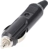 Goobay 11403, Cigarette lighter, Čierna, Samec, Priamy, 12 Náhľad obrázku produktu 2