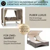 Blumfeldt Doppelliege Outdoor für 2 Personen mit Dach, XL Produktbild-Vorschau 6