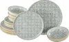 CreaTable, 24087, Uno Emiliana sivá, sada tanierov 12 ks, Náhľad obrázku produktu 1