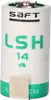 A close-up studio shot of a Saft LSH 14 battery. Produktbild-Vorschau