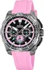Festina Herrenuhr Chrono Bike Armbanduhr Kautschuk rosa Produktbild-Vorschau 1