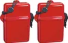 GKA 2 Stück STRANDBOX wasserdicht Box rot Strandsafe Produktbild-Vorschau 1