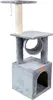 A multi-level cat tree with scratching posts and a hideaway. Náhled obrázku produktu