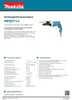 Makita Hp2071j Bohrmaschine 1010 Watt Koffer Schlagbohrmaschine Bohrhammer Makpac Makpack Elektronik-schlagbohrmaschine Schlagbohrhammer online kaufen 183948 16003 0088381645461 Náhled obrázku produktu