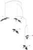 Flensted Mobiles Schwäne des Nordens Karton 55x45 cm weiß, Produktbild-Vorschau 1