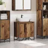 A bathroom vanity with a sink and storage cabinets. Náhled obrázku produktu