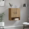 vidaXL Nástěnná skříňka Artisan dub 60 x 31 x 70 cm Náhled obrázku produktu 3