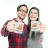 Mr. & Mrs. Panda Kindertasse Affe - Grau Pastell - Produktbild-Vorschau 5