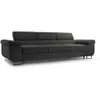Sofa 3-Sitzer mit Schlaffunktion NAVIO, Farbe: Graphit Produktbild-Vorschau 1
