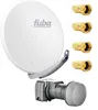 Fuba DAA 780 W Satellitenantenne 78cm Aluminium Weiß mit Produktbild-Vorschau 1