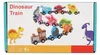 Vlak/Vláček s vagóny dinosaurus na magnety 10ks dřevo v Náhled obrázku produktu 6