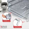 Dokumentenablage Metall Desk Organizer - Stabile Produktbild-Vorschau 3