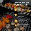 Best Sporting Grillkorb mit Holzgriff I 31 x 24 x 6 cm I Produktbild-Vorschau 7