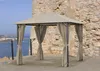 Ersatzdach 3x3m Gartenpavillon Nizza  Taupe Pavillon Produktbild-Vorschau 2