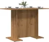 vidaXL Esstisch Artisan-Eiche 110x60x75 cm Holzwerkstoff Produktbild-Vorschau 2