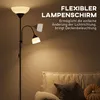 Lampada da terra HOMCOM con 3 temperature di colore, ideale Anteprima dell’immagine prodotto 6