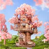 Puzzle 3D, Treehouse Sakura, Rolife, 535 pieces Podgląd zdjęcia produktu 2