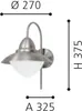 Eglo 83966 SIDNEY E27 nástěnné/stropní svítidlo Ø270mm Náhled obrázku produktu 14
