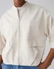Opus Damen Sweatshirt Beige mit Reißverschluss, Produktbild-Vorschau 4