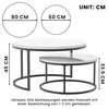 STILVORA Couchtisch 2er Set Satztisch, Beistelltisch mit Produktbild-Vorschau 8