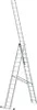 A multi-purpose aluminum ladder is shown against a white background. Anteprima dell’immagine prodotto