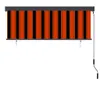 vidaXL Store extérieur 160x250 cm Orange et brun Voir les images du produit 3