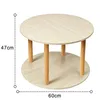 Beistelltisch Couch Mit Rollen, Couchtisch Rund Klein, Produktbild-Vorschau 6