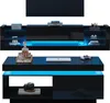 Sweiko TV-Wandschrank-Set, schwarzer TV-Schrank + schwarzer Produktbild-Vorschau 11