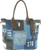 Sunsa Damen Handtasche. XXL Tasche aus Canvas recycelte Produktbild-Vorschau 1