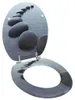 vidaXL Toilettensitz MDF Deckel Steine Produktbild-Vorschau 8