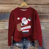 ASKSA Damen Lustige Weihnachtspullover Strickpullover Produktbild-Vorschau 2