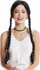 WIG ME UP Perücke Lolita geflochtene Zöpfe schwarz Produktbild-Vorschau 2
