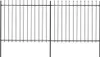vidaXL Gartenzaun mit Speerspitze Stahl 337 x 150 cm Produktbild-Vorschau 4