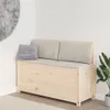vidaXL Ławka 110x41x76,5 cm lite drewno sosnowe Podgląd zdjęcia produktu 9