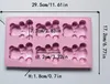 GKA XL Silikonform Bärchen für 6 verschiedene Bären Silikon Produktbild-Vorschau 6