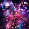 Occhiali hippie – Accessorio retrò classico per Carnevale e Anteprima dell’immagine prodotto 4