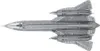 METAL EARTH 3D-Rätsel Lockheed SR-71 Blackbird Náhľad obrázku produktu 16