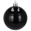 A single black faceted Christmas ornament is shown against a white background. Náhľad obrázku produktu