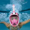 Antibeschlag-Vollgesichts-Tauchmaske für Kinder - rosa Produktbild-Vorschau 11