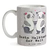 Mr. & Mrs. Panda Tasse Panda Beste Halbtante der Welt - Produktbild-Vorschau 3
