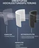 A diagram showing a three-stage high-performance filter system for an air purifier. Produktbild-Vorschau