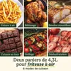 A collage of six different food preparation methods, likely for a kitchen appliance. Náhľad obrázku produktu